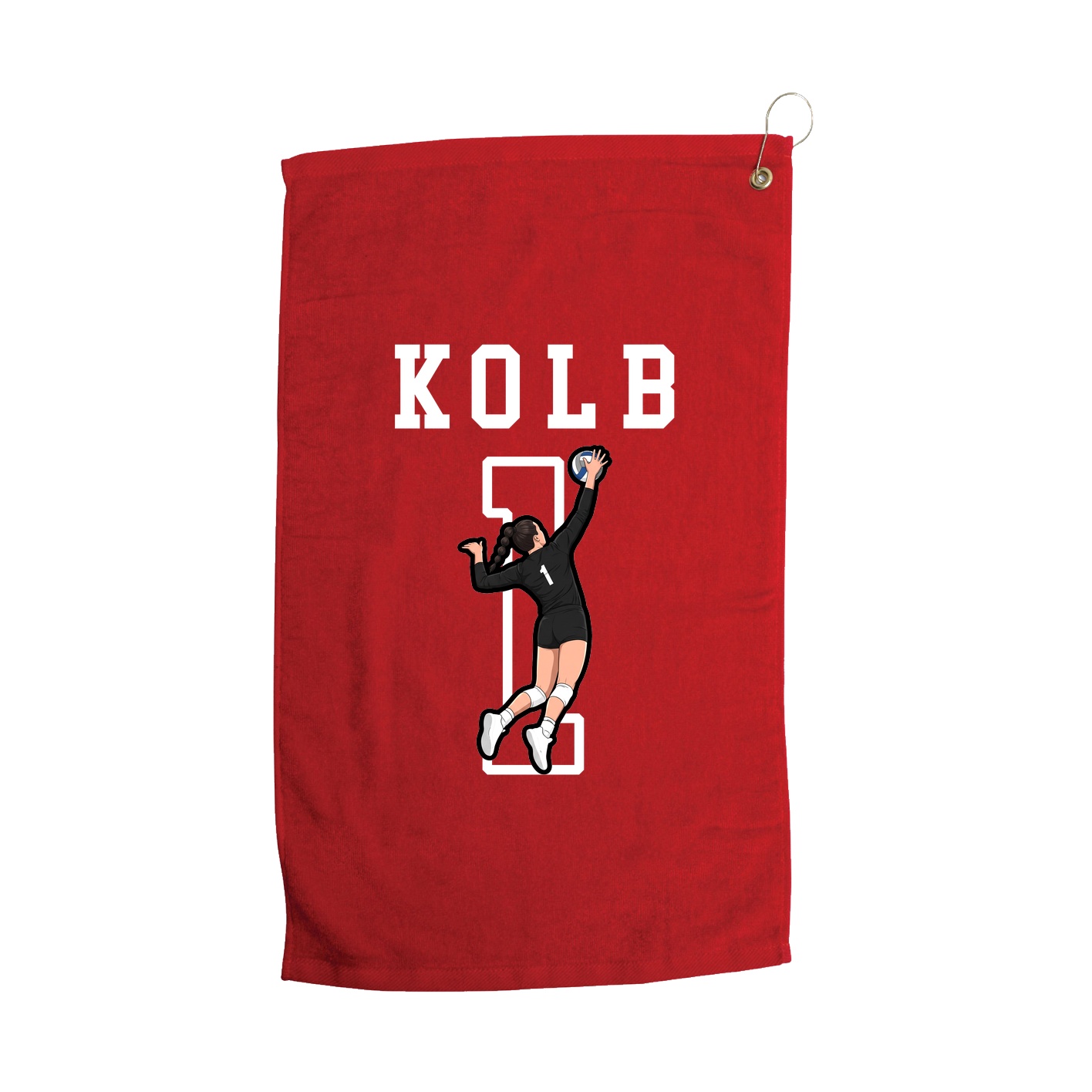 Golf Towel — Shirsey in Red