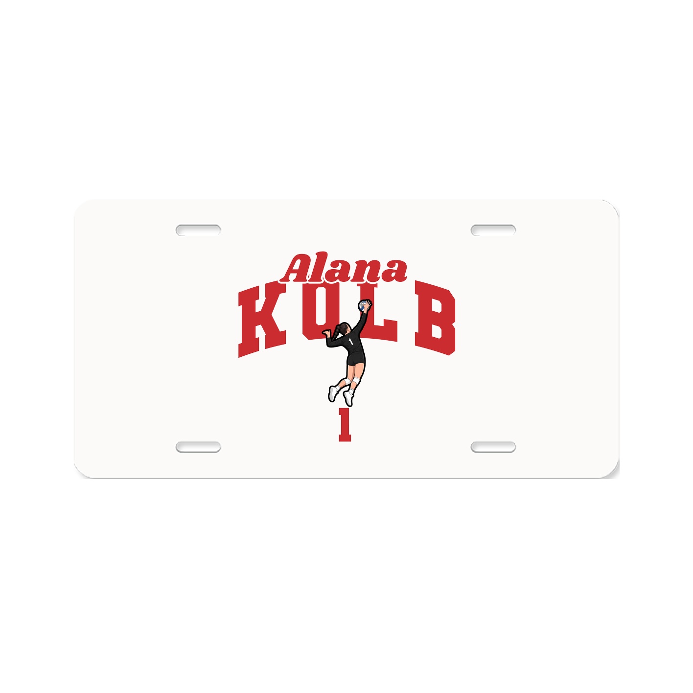 License Plate — Signature Arch in Classic