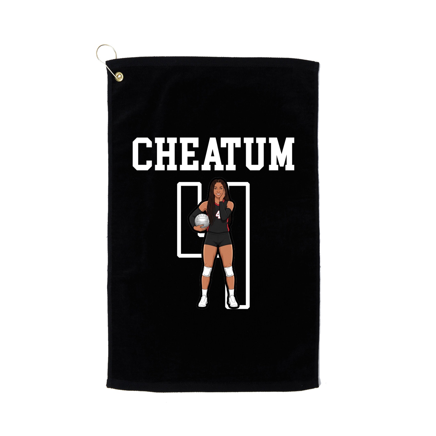 Golf Towel — Shirsey in Black