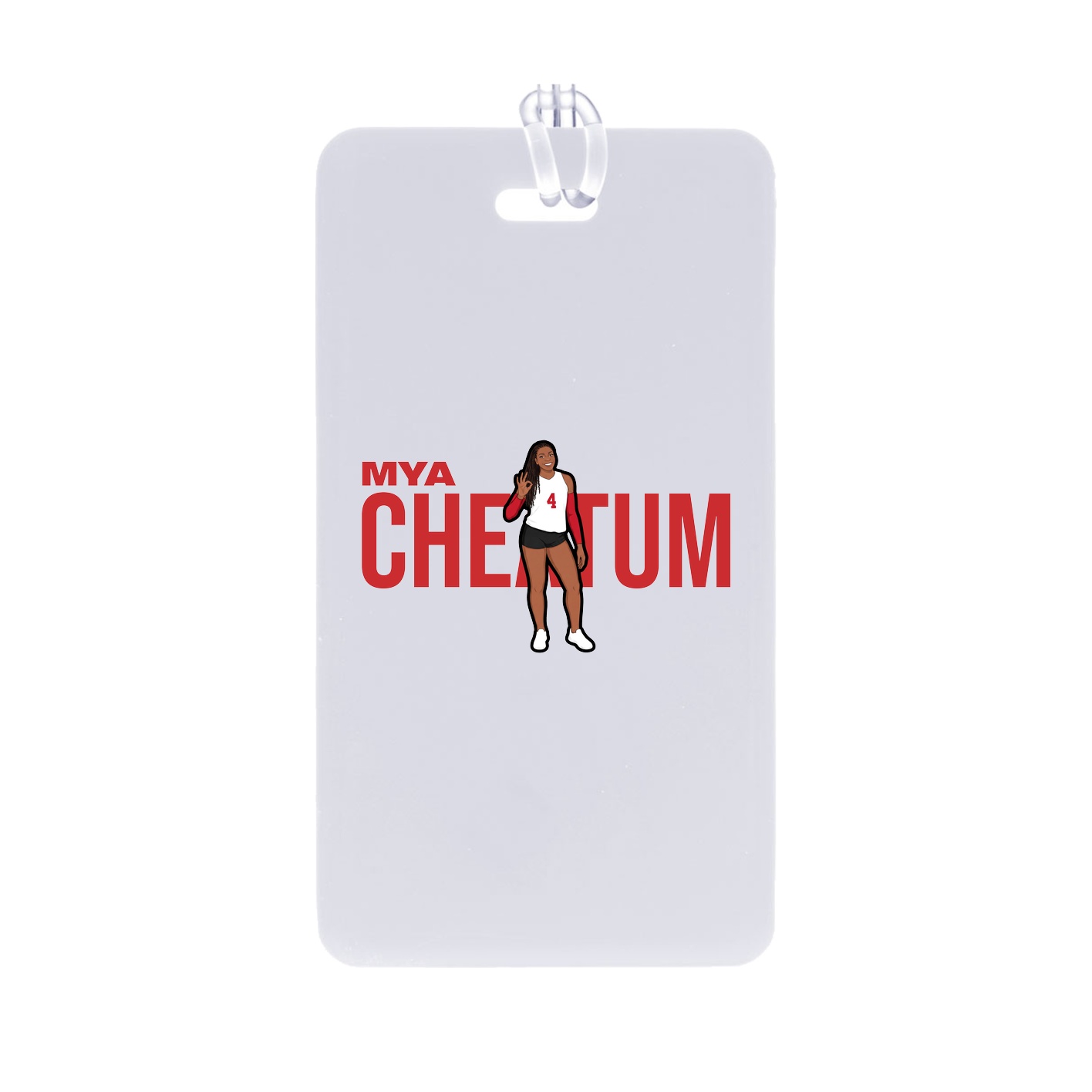 Bag Tag — Player Name in Classic