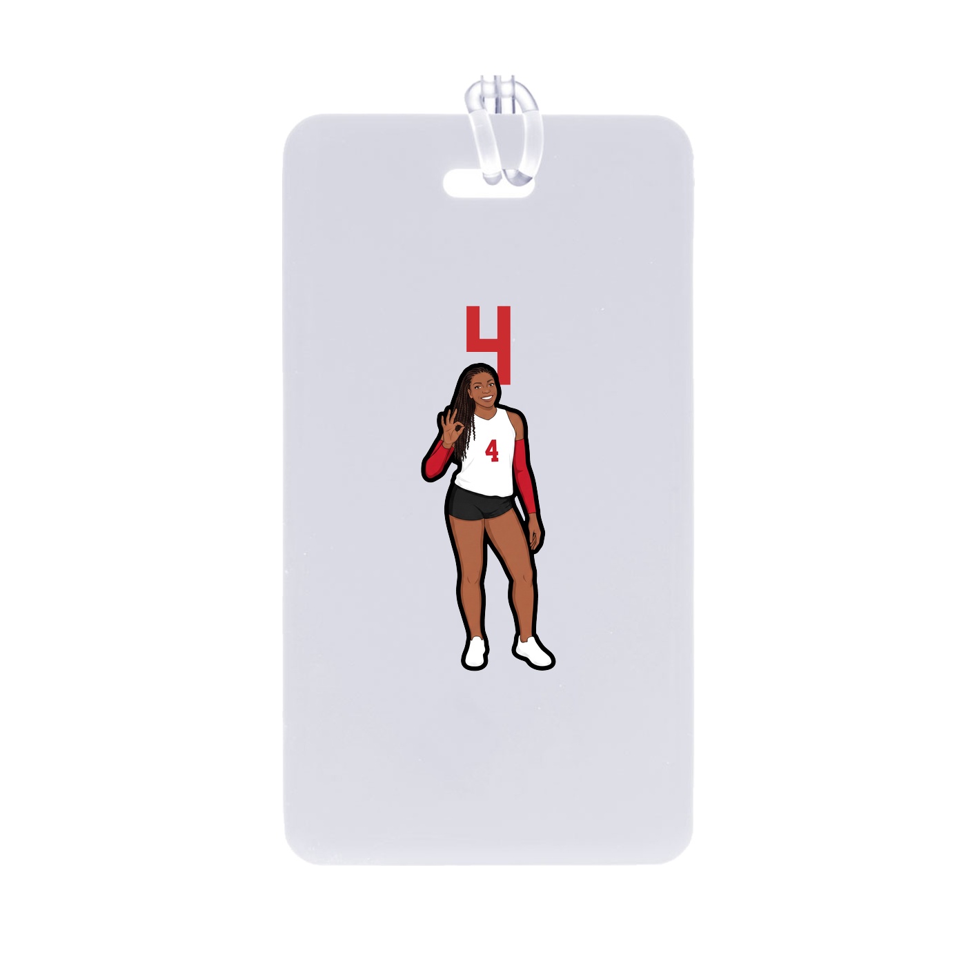 Bag Tag — Number Top in Classic
