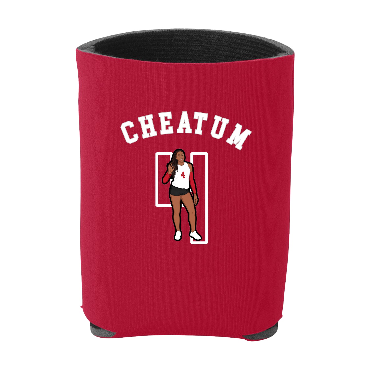Can Holder — Shirsey Arch in Red