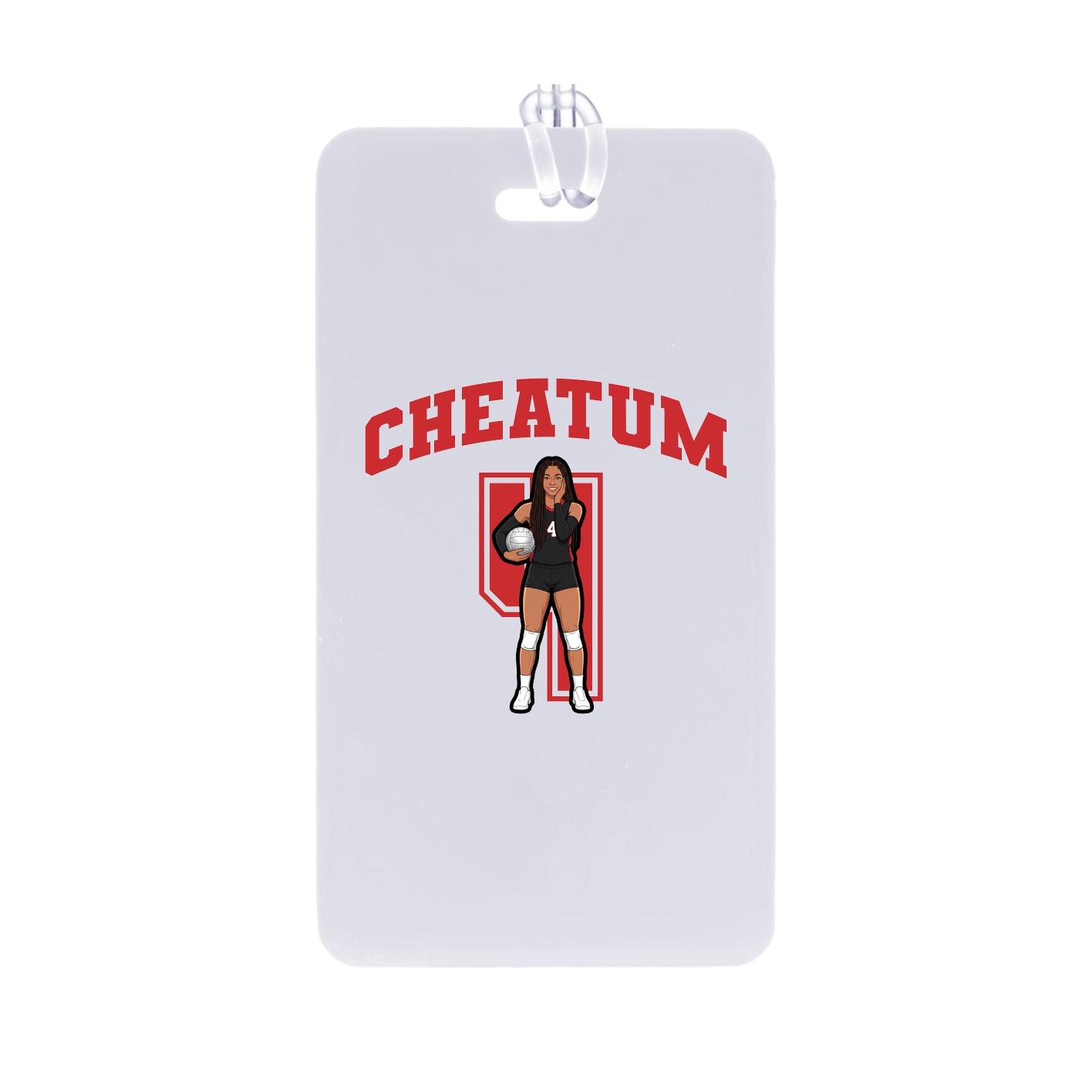 Bag Tag — Number in Classic