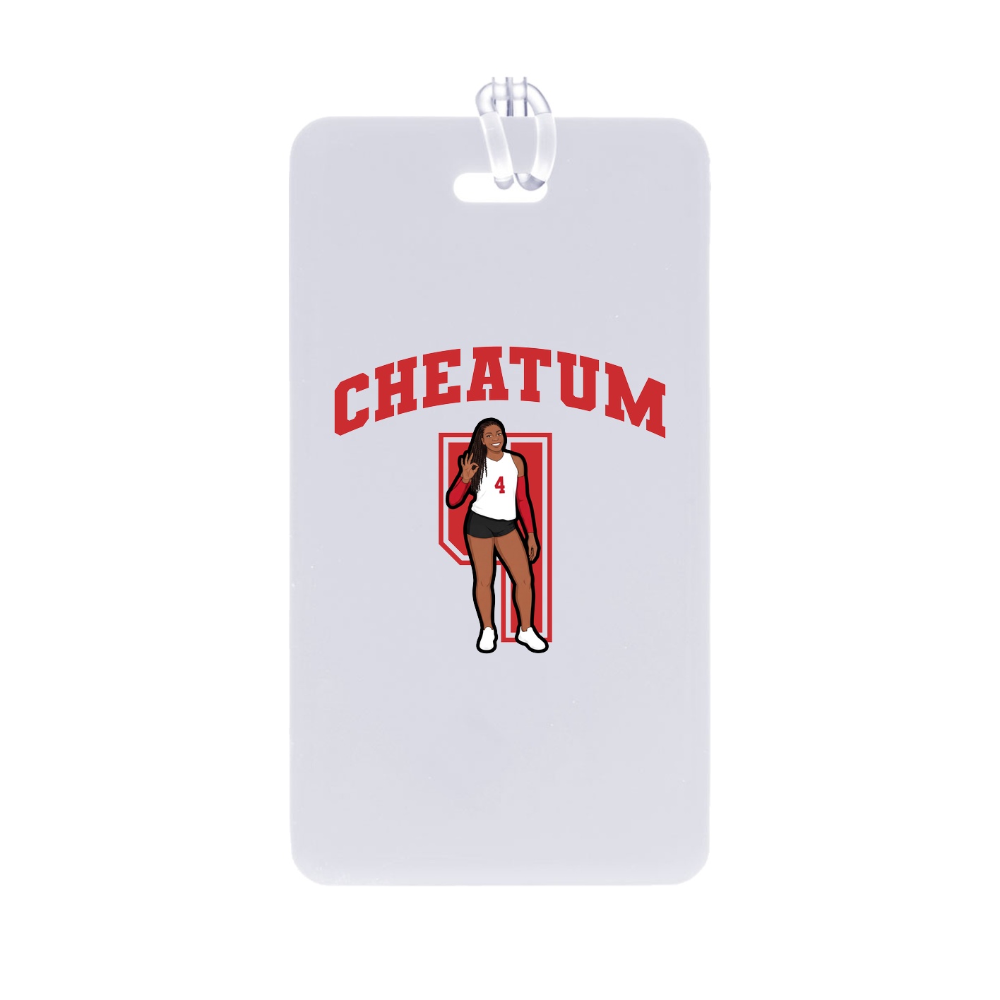 Bag Tag — Number in Classic