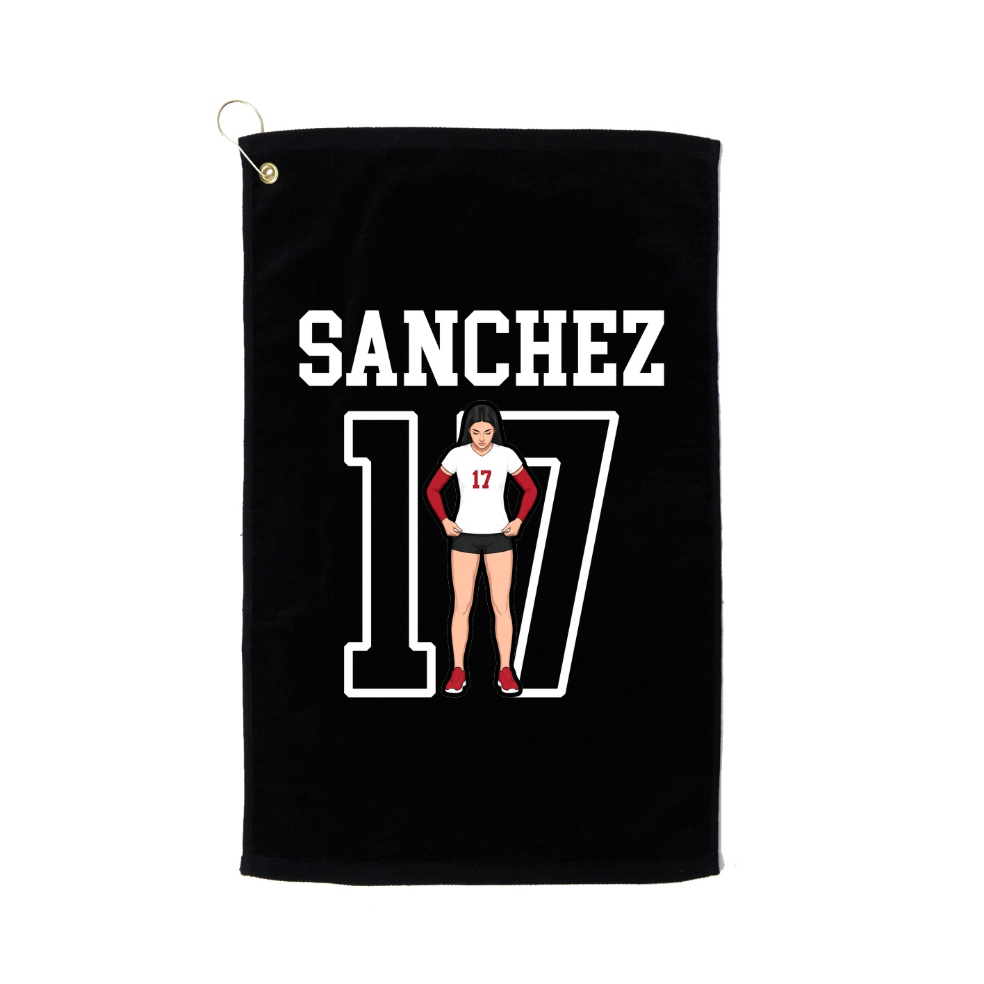 Golf Towel — Shirsey in Black
