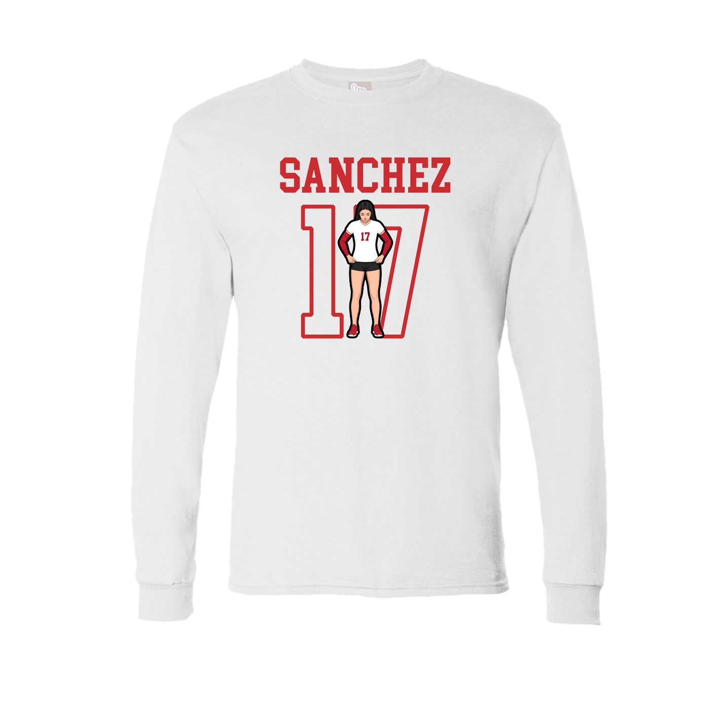 Long Sleeve Tee — Shirsey in White