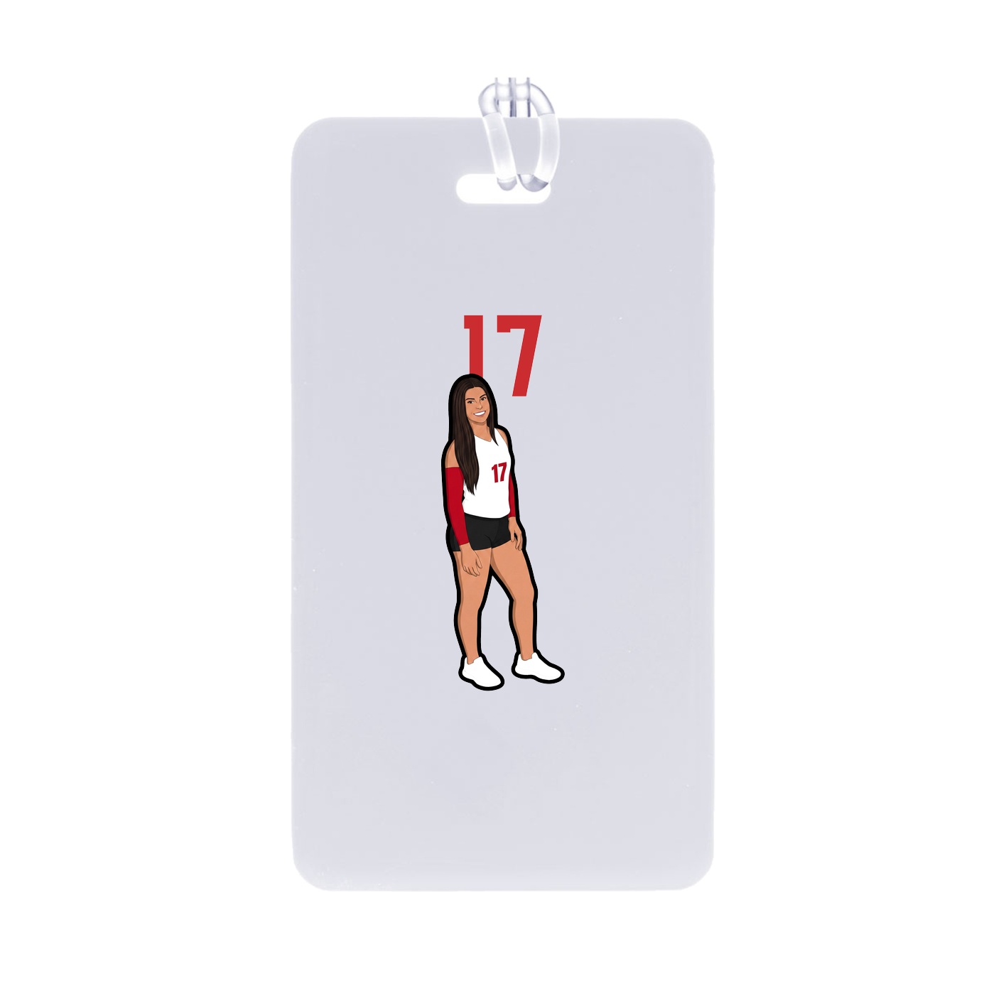 Bag Tag — Number Top in Classic