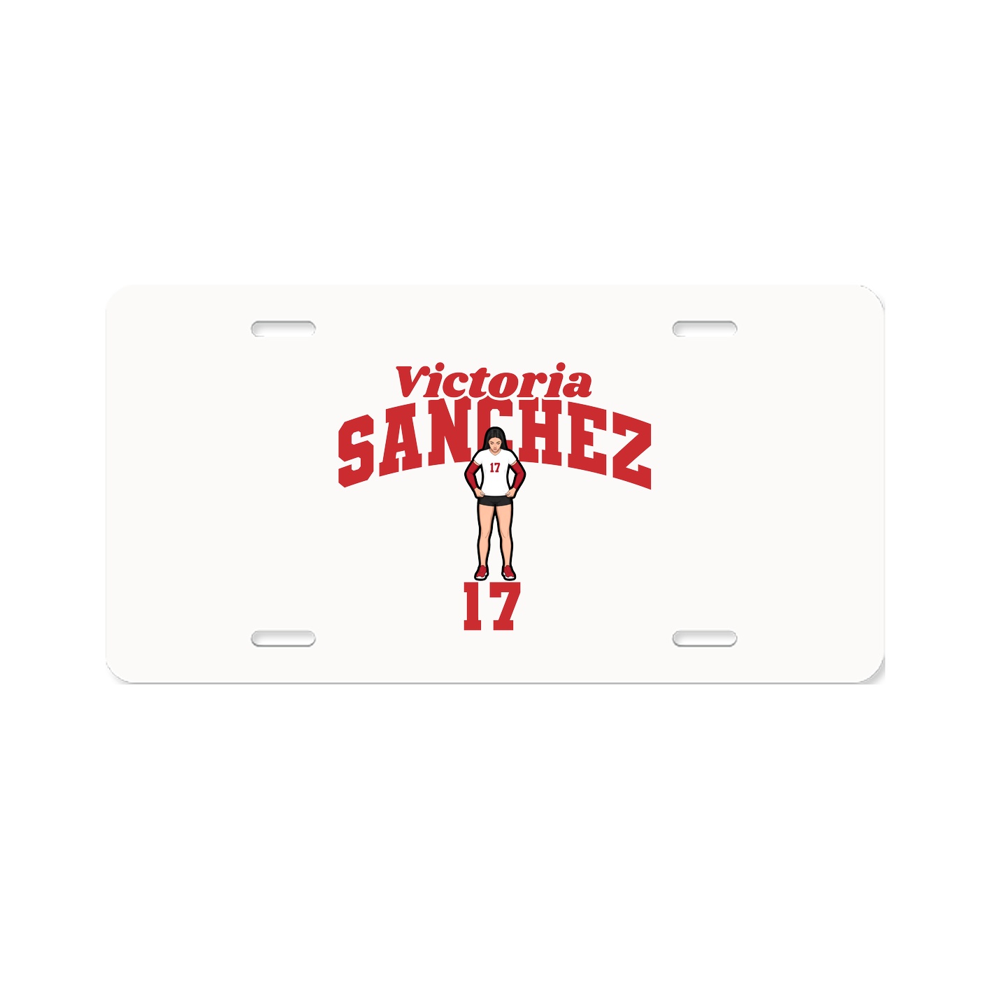License Plate — Signature Arch in Classic