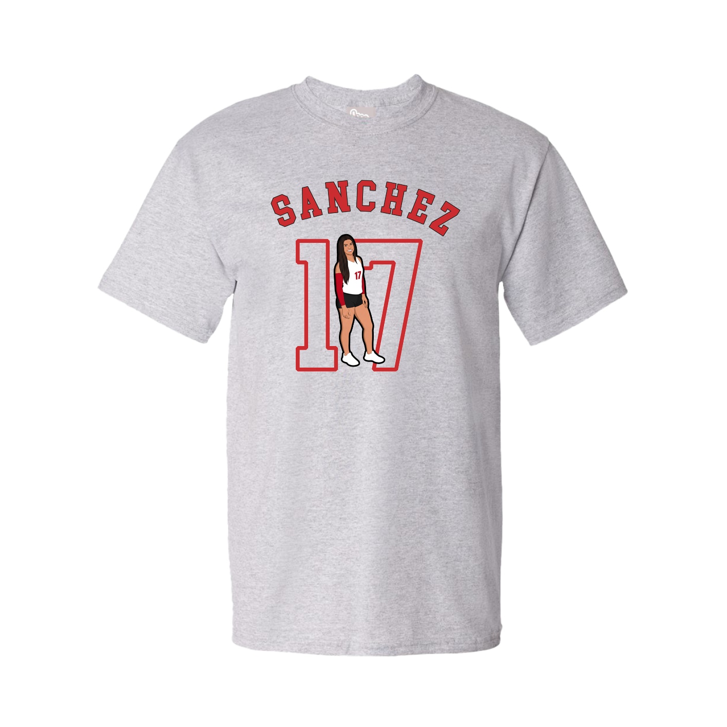 Youth Tee — Shirsey Arch in Grey