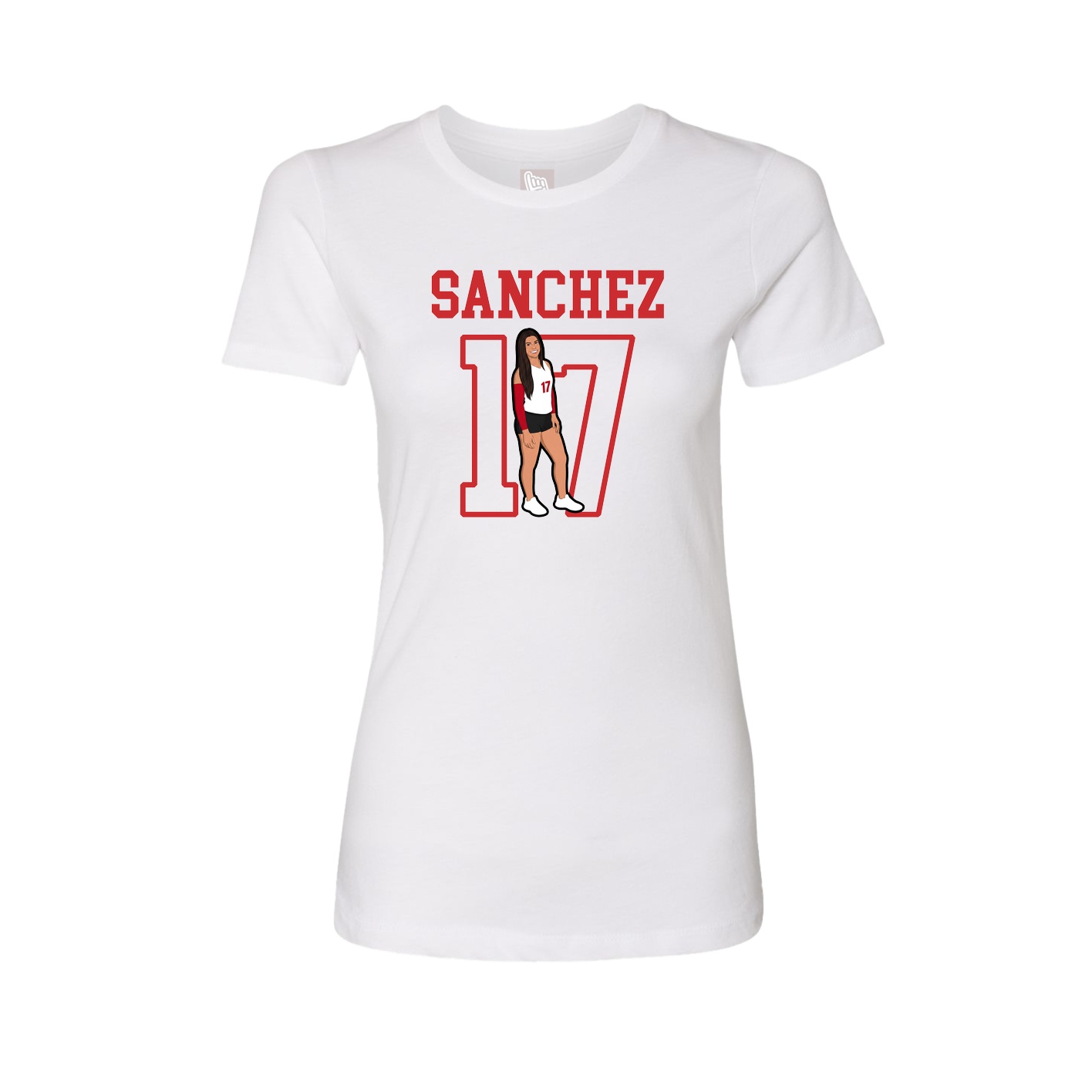 Fitted Women's Tee — Shirsey in White
