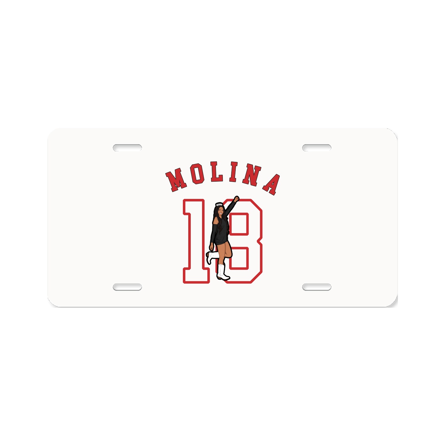 License Plate — Shirsey Arch in Classic