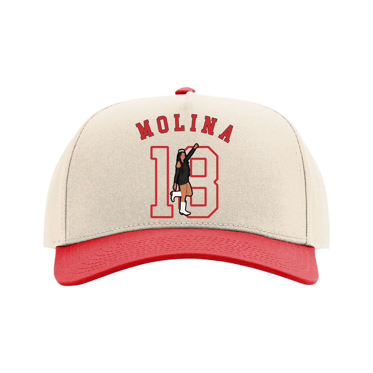 Full Fabric Five-Panel Champ Cap