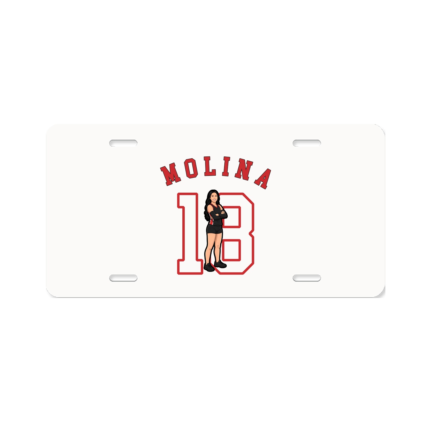 License Plate — Shirsey Arch in Classic
