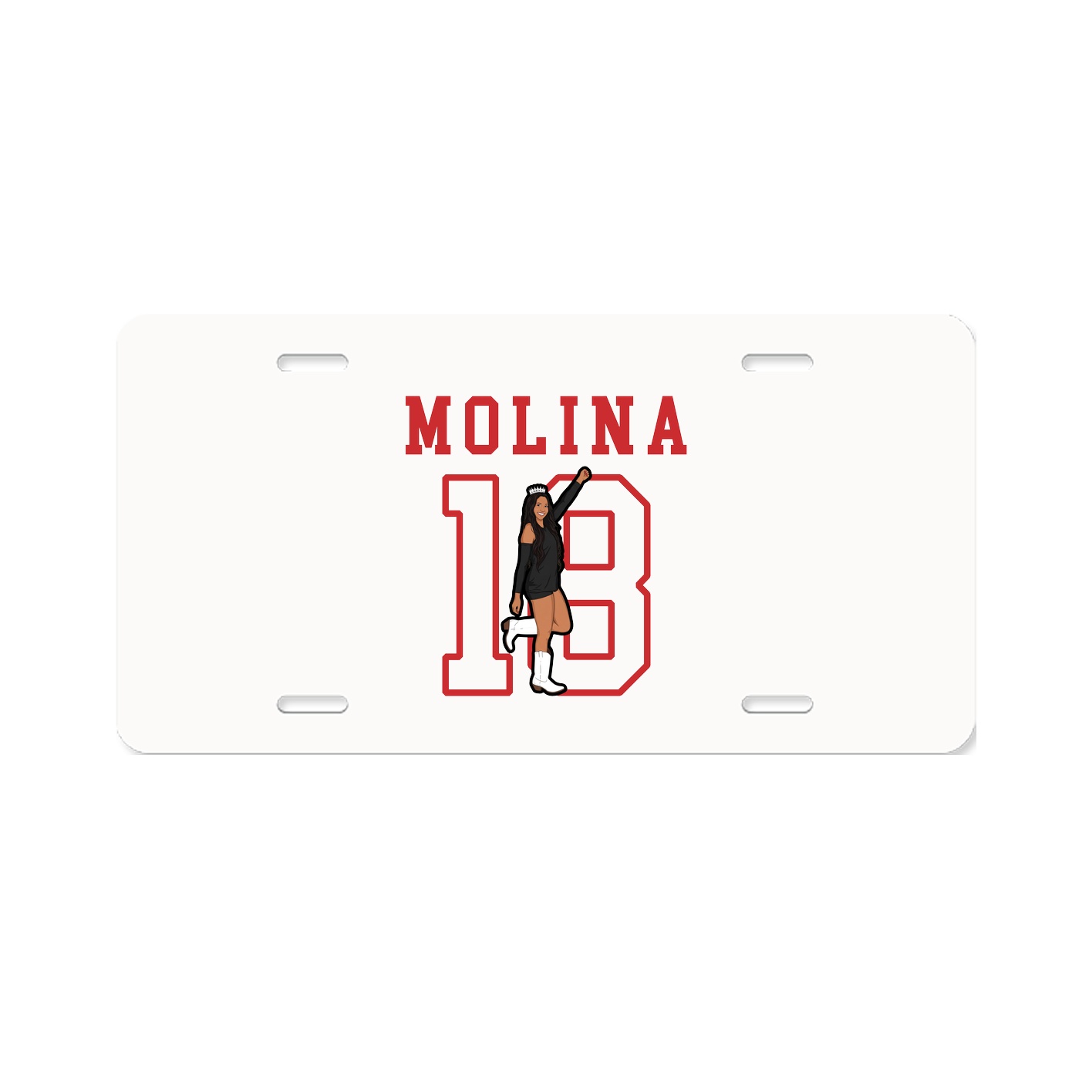 License Plate — Shirsey in Classic