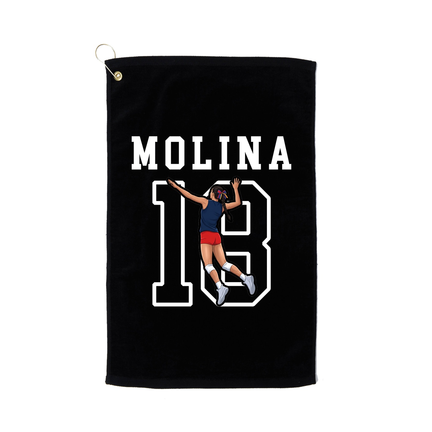 Golf Towel — Shirsey in Black