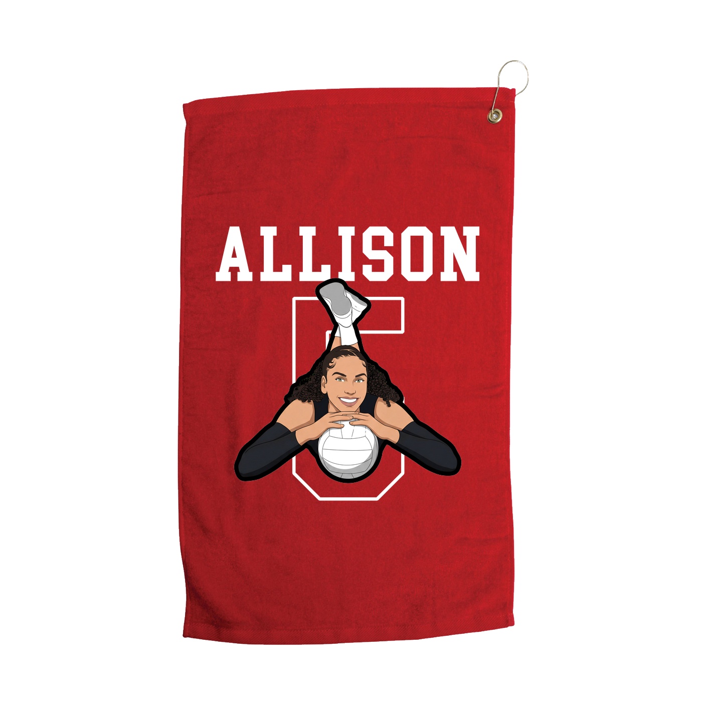 Golf Towel — Shirsey in Red