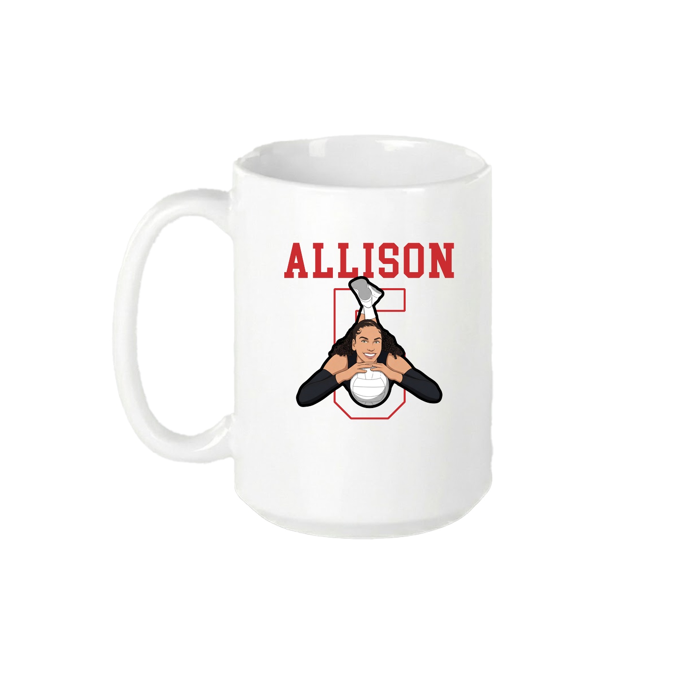 15oz Coffee Mug — Shirsey in White
