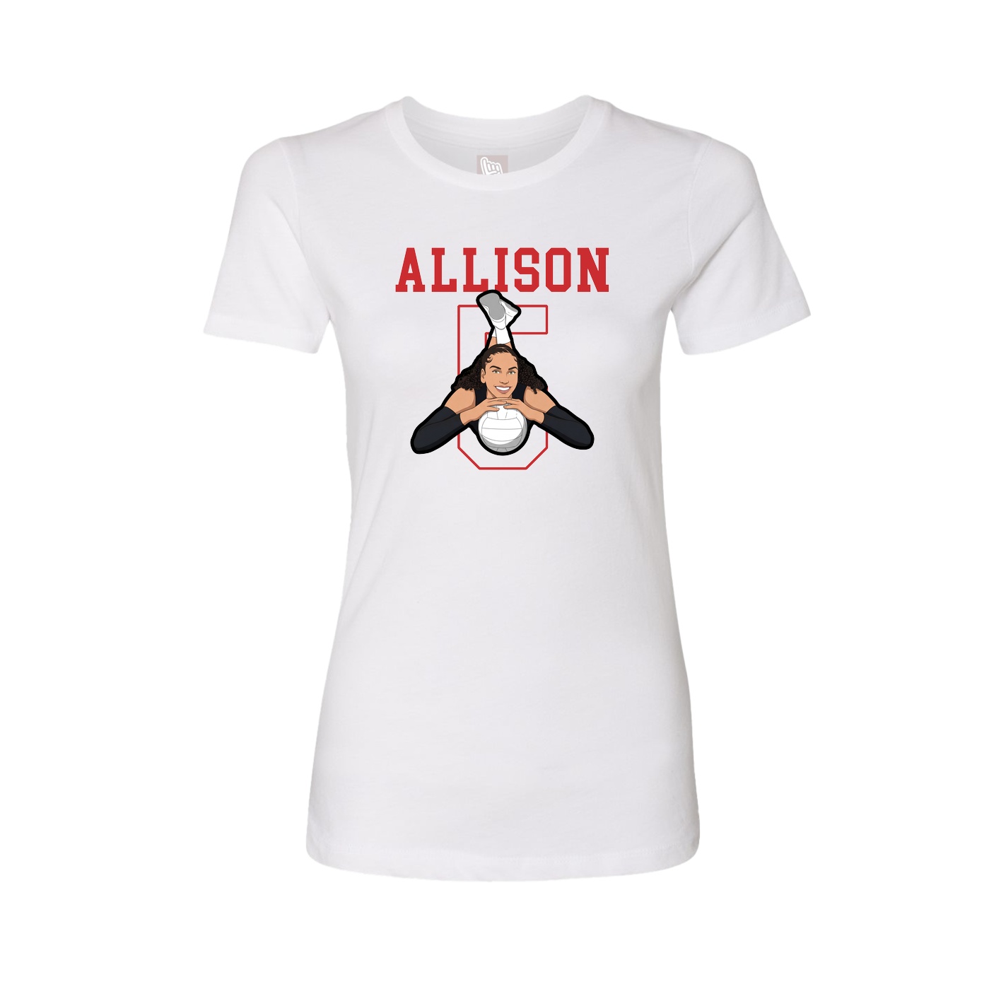 Fitted Women's Tee — Shirsey in White