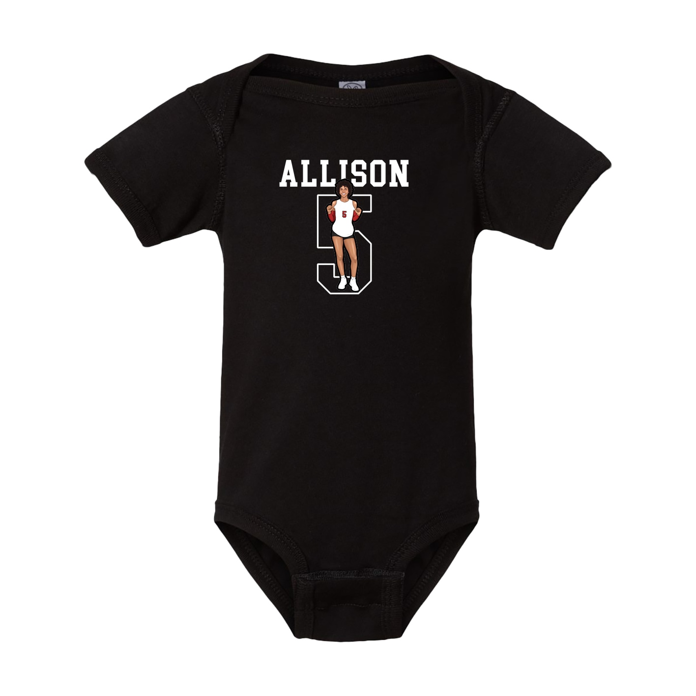 Baby Onesie — Shirsey in Black
