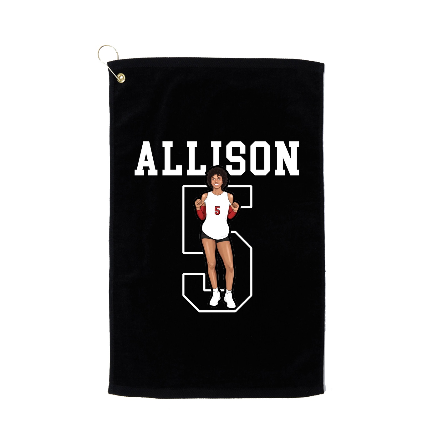 Golf Towel — Shirsey in Black