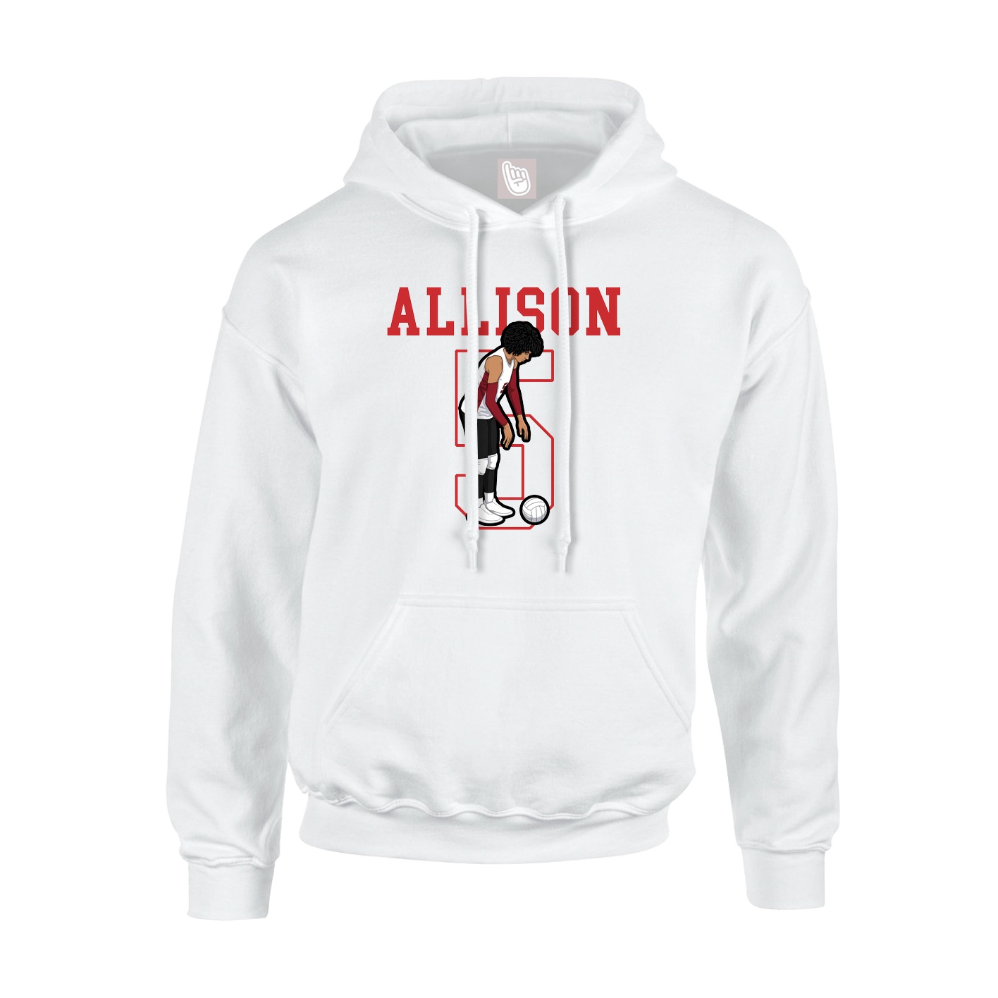Youth Hoodie — Shirsey in White