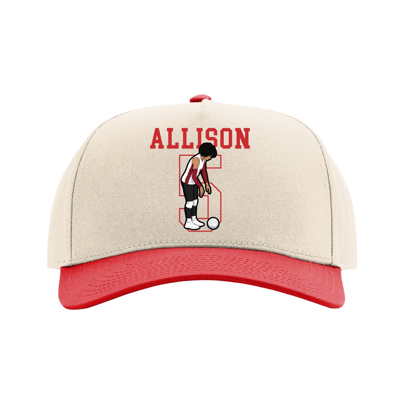 Full Fabric Five-Panel Champ Cap