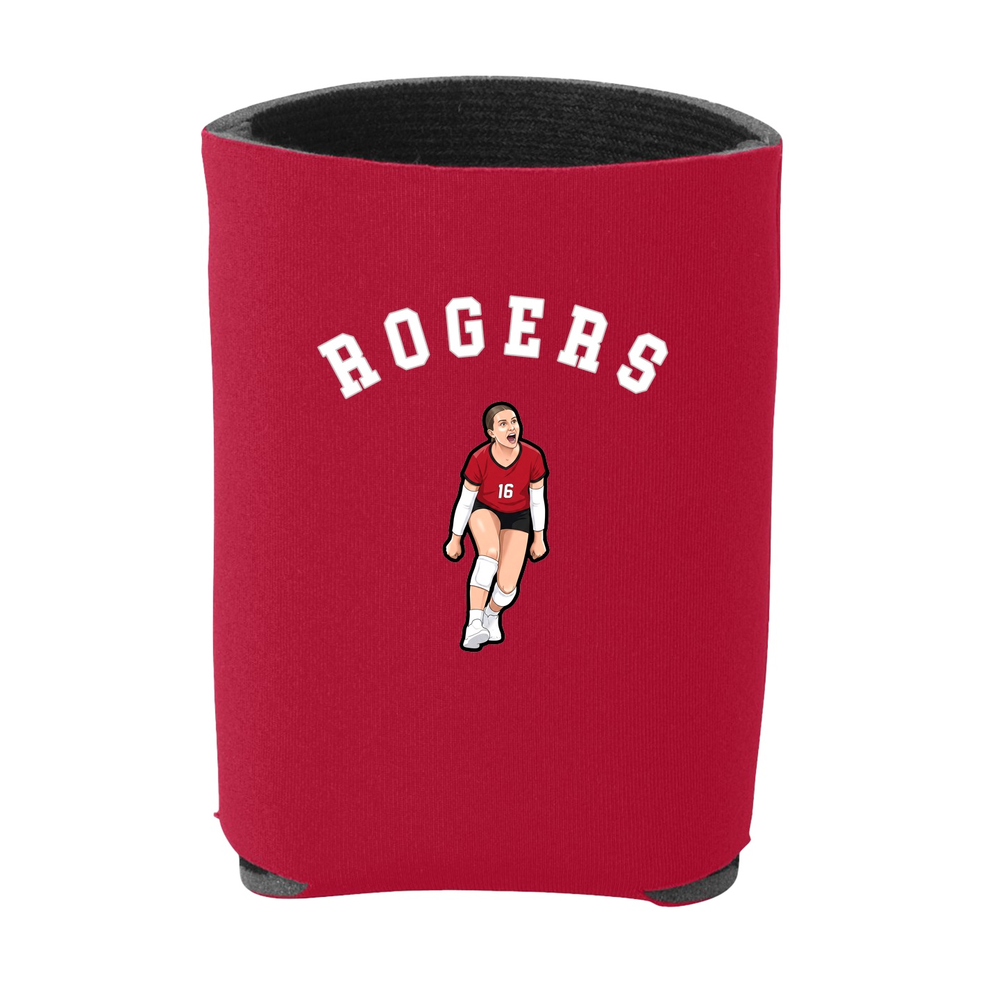 Can Holder — Shirsey Arch in Red