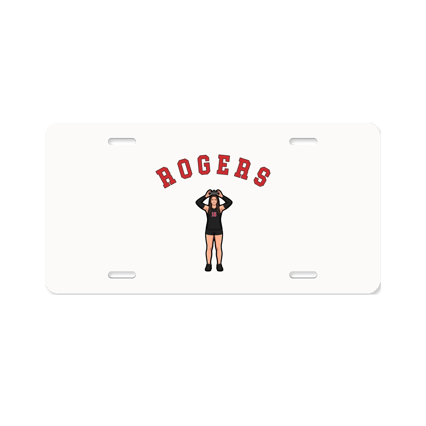 License Plate — Shirsey Arch in Classic