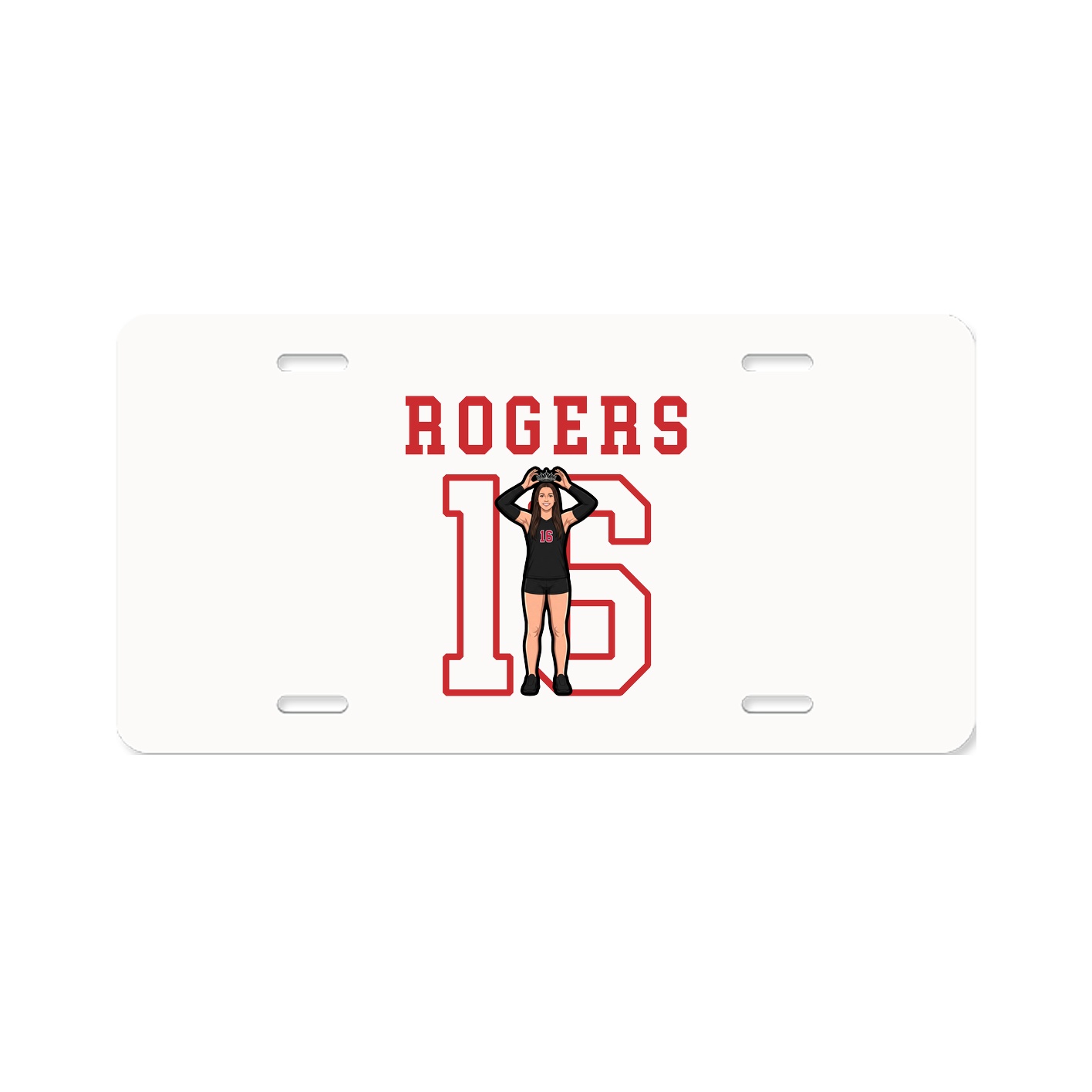 License Plate — Shirsey in Classic