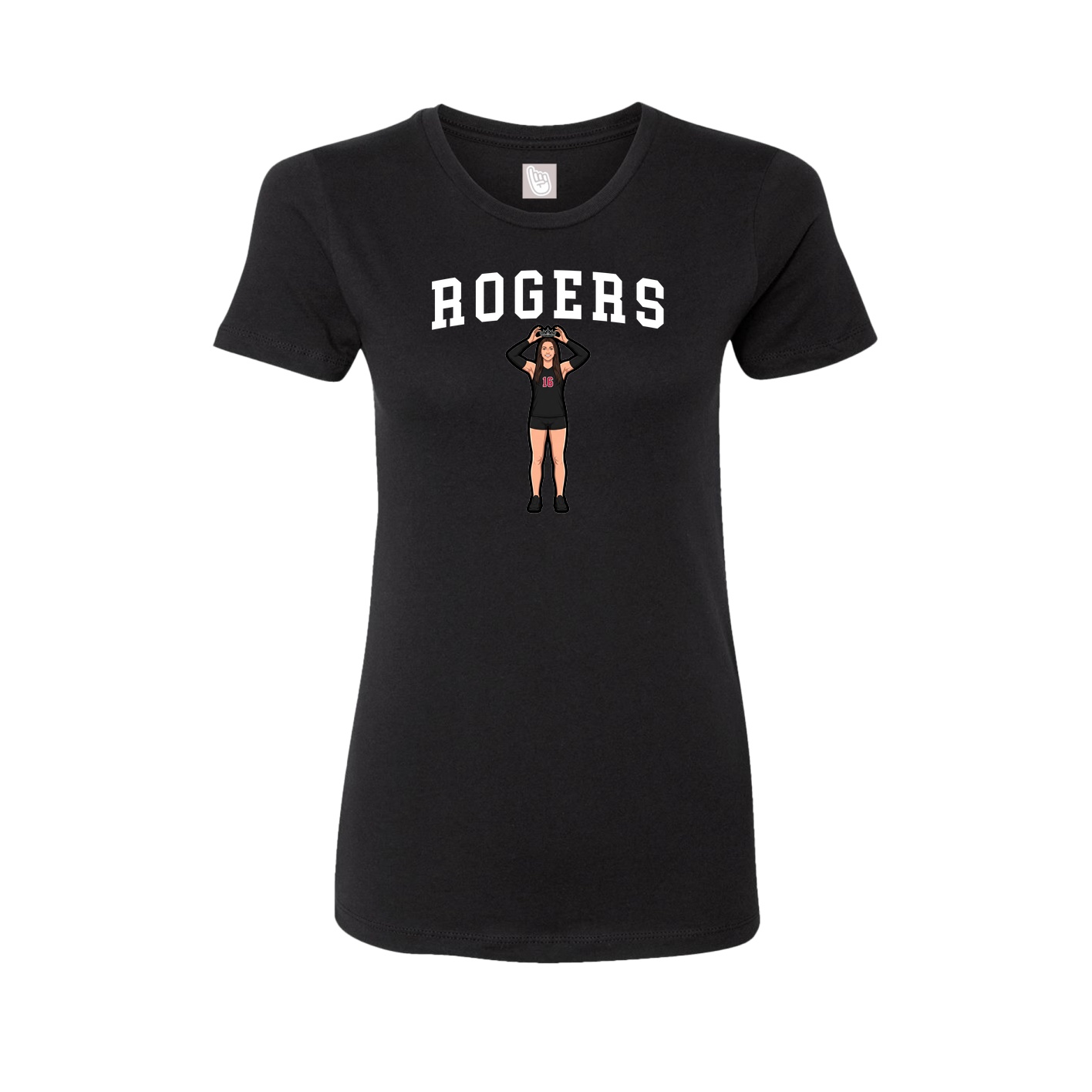 Womens Tee — Shirsey in Black