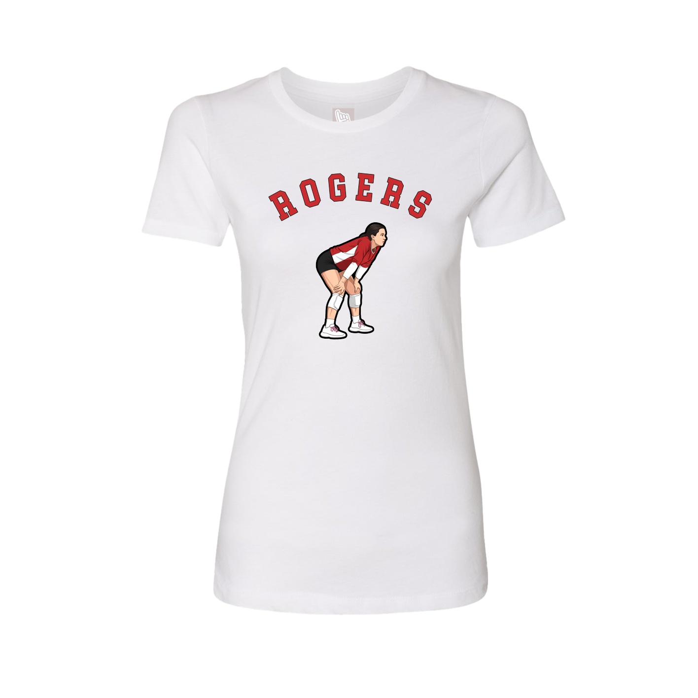 Womens Tee — Shirsey Arch in White