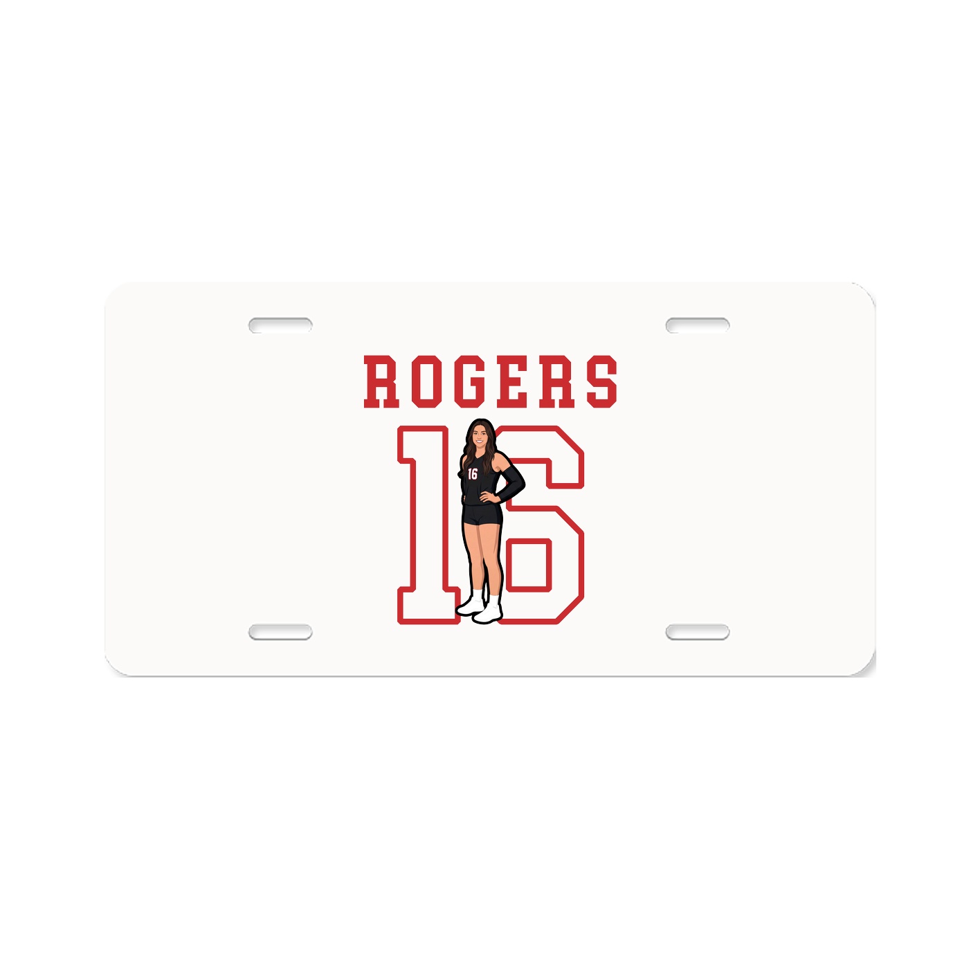 License Plate — Shirsey in Classic