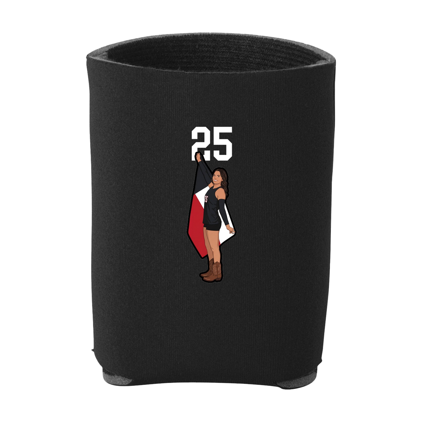 Can Holder — Number Top in Black