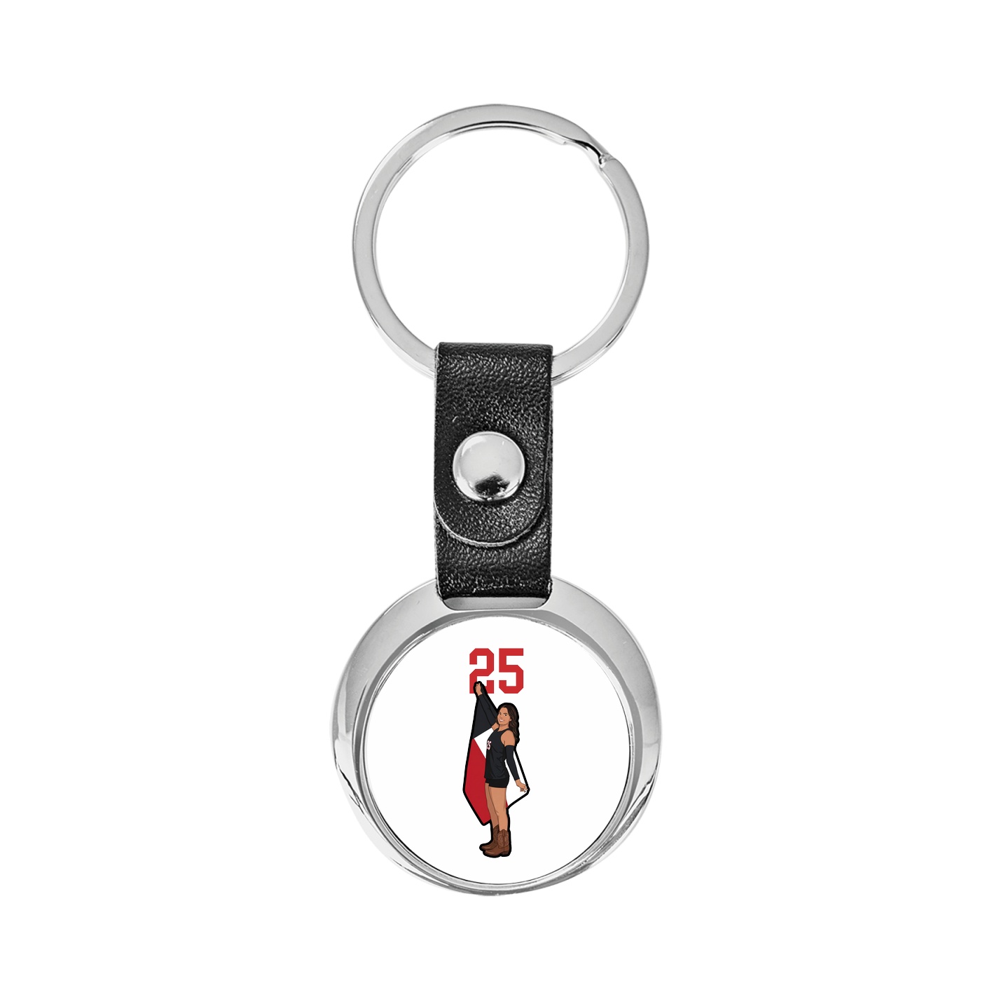 Key Chain — Number Top in Classic