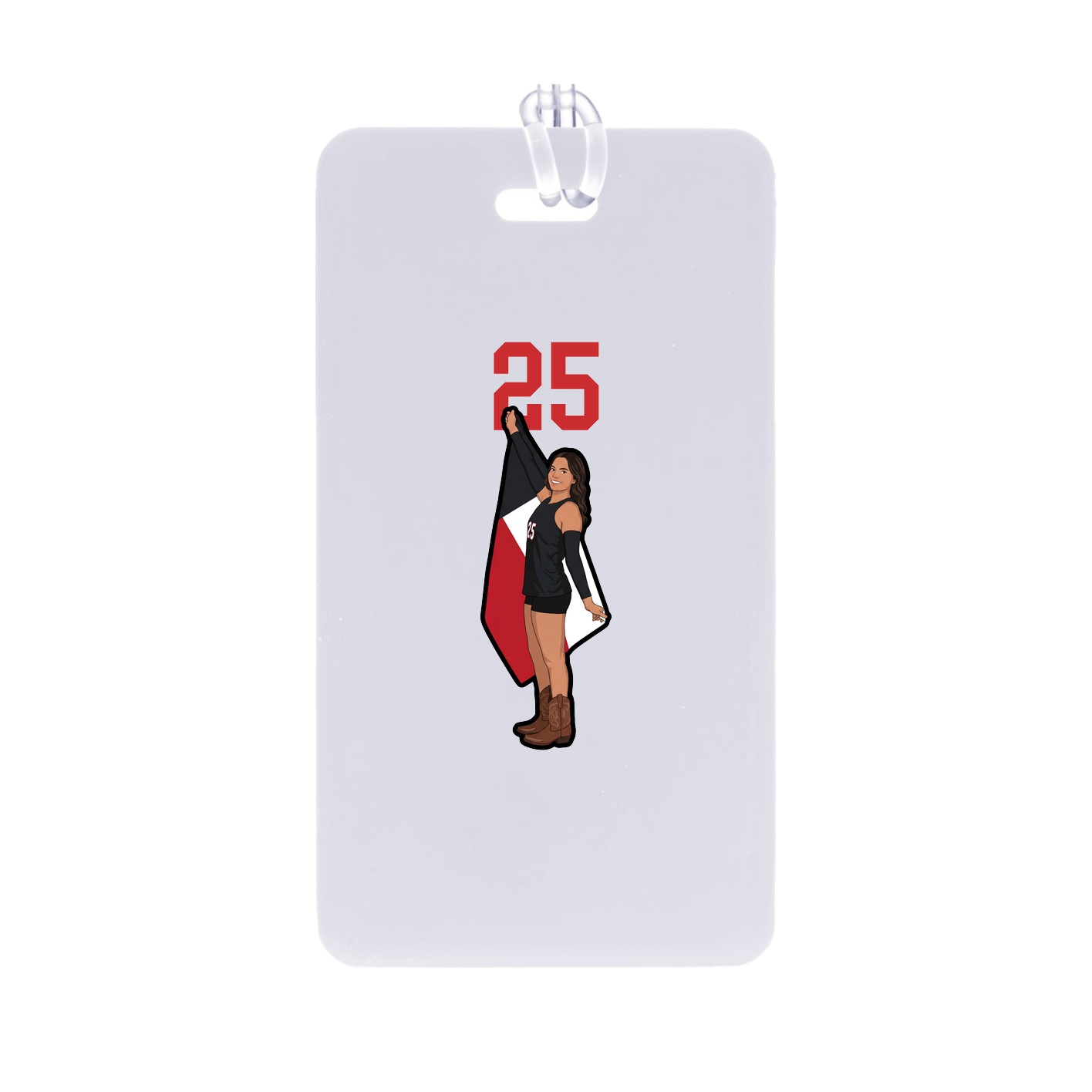 Bag Tag — Number Top in Classic