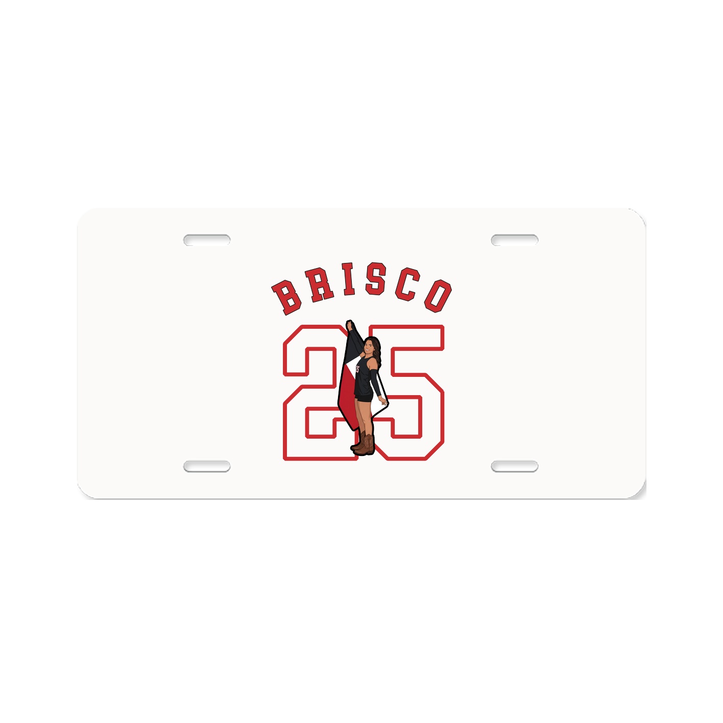 License Plate — Shirsey Arch in Classic