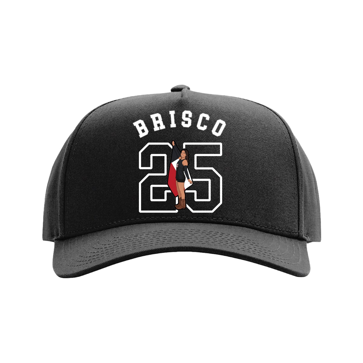 Full Fabric Five-Panel Champ Cap