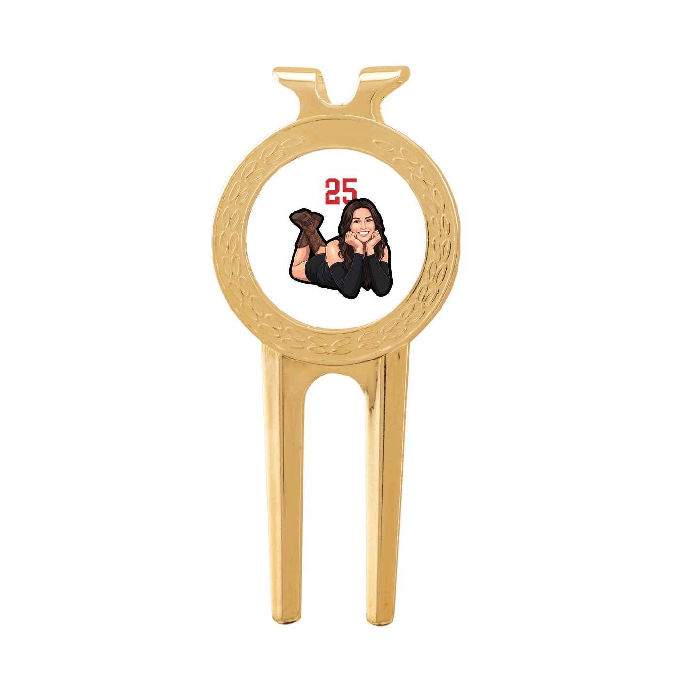 Divot Tool with Ball Marker — Number Top in Classic