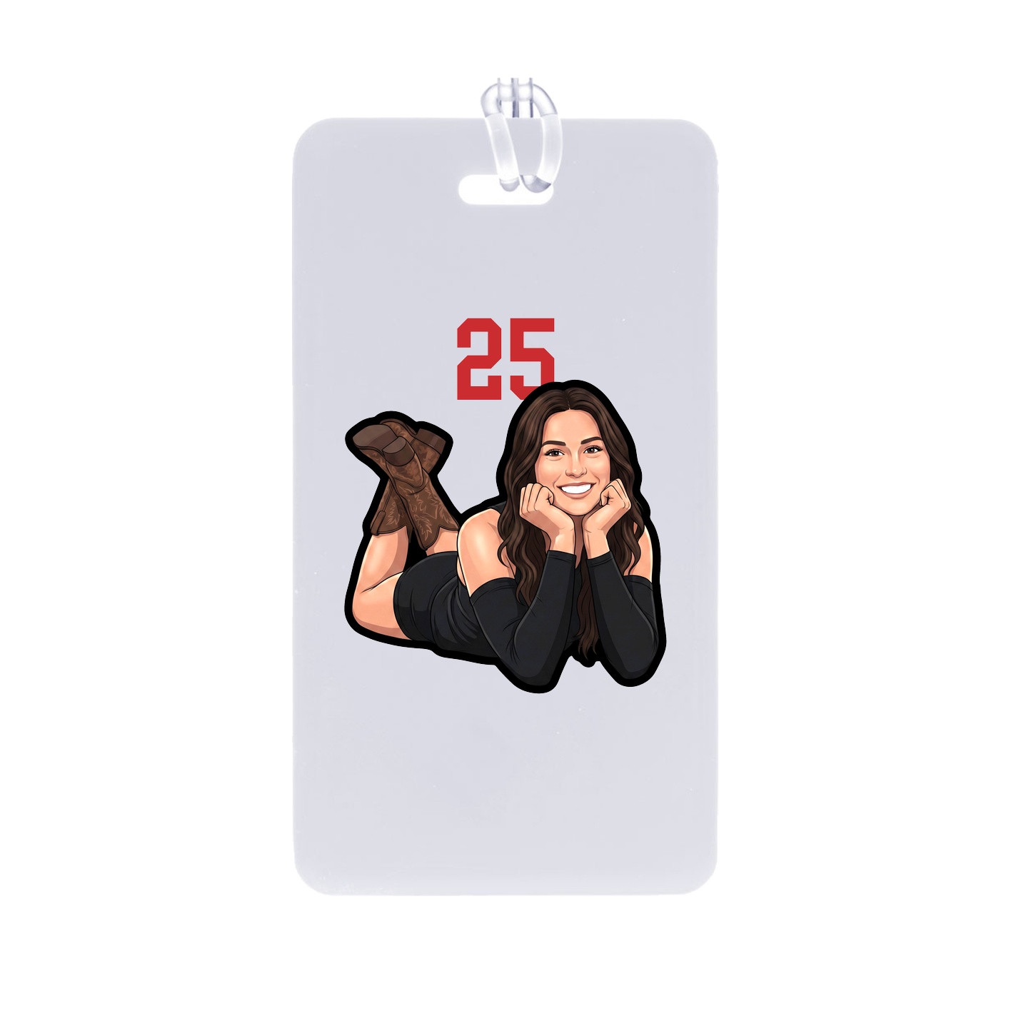 Bag Tag — Number Top in Classic
