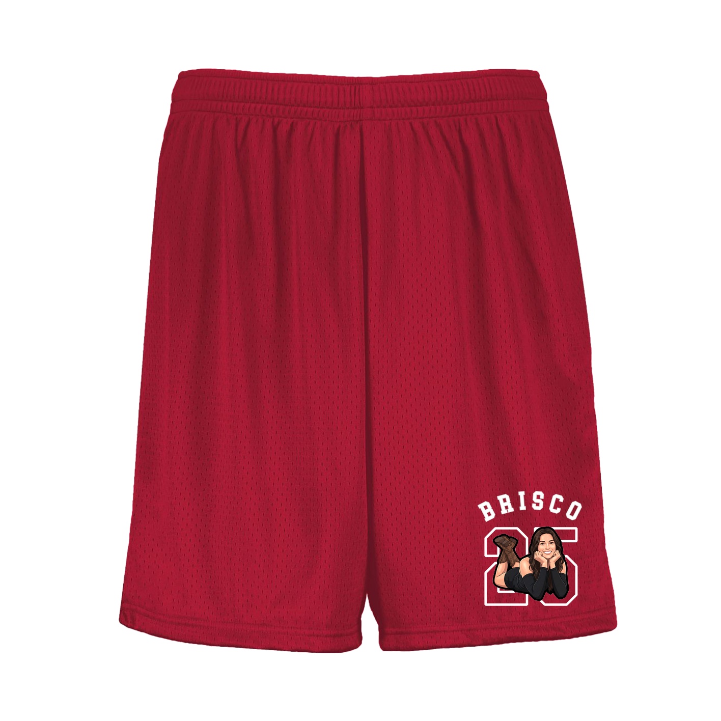 Shorts — Shirsey Arch in Red