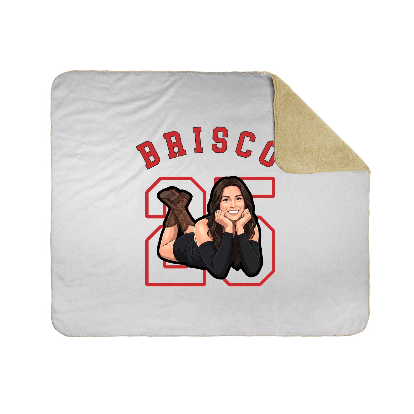 Throw Blanket — Shirsey Arch in White