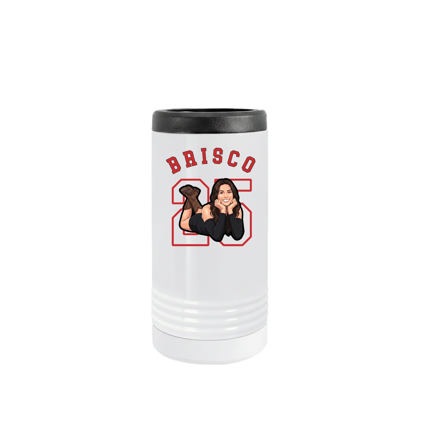 Slim Beverage Holder — Shirsey Arch in White