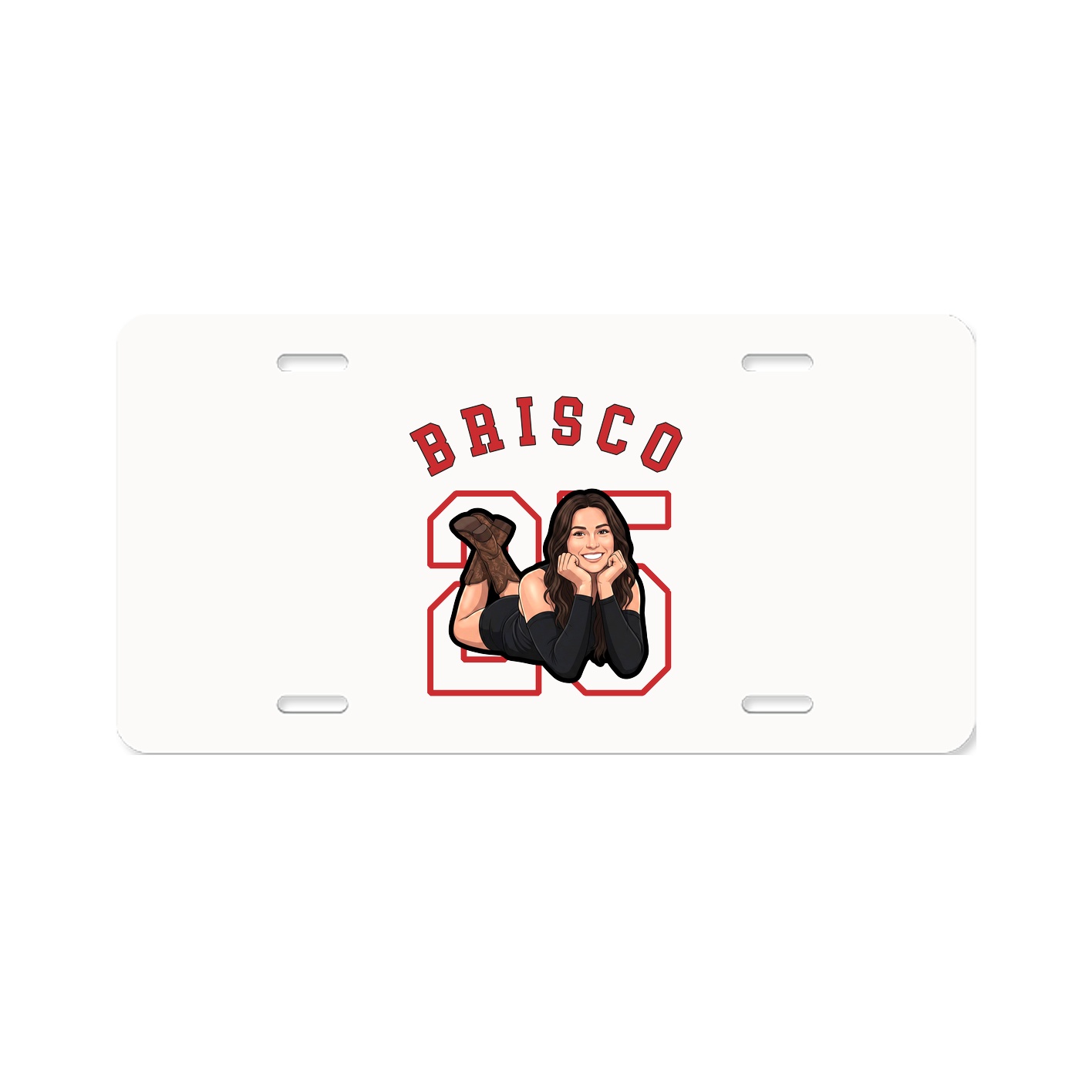 License Plate — Shirsey Arch in Classic