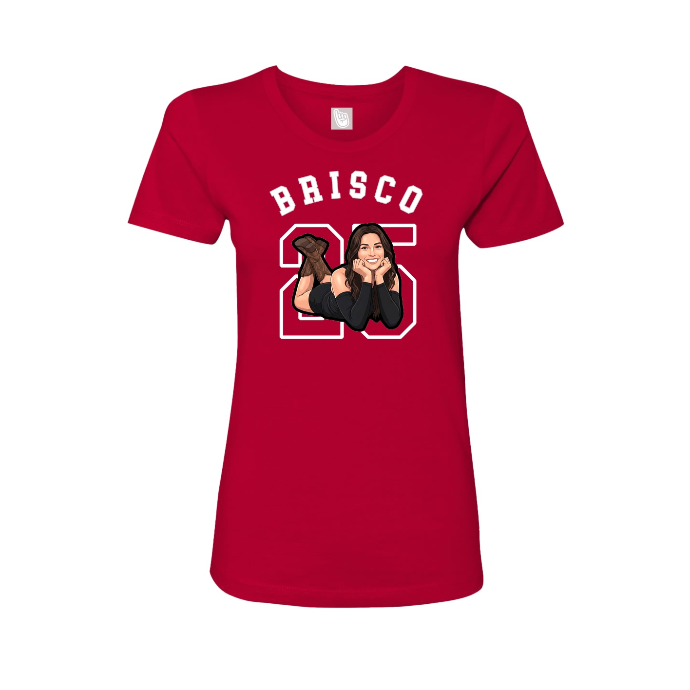 Womens Tee — Shirsey Arch in Red