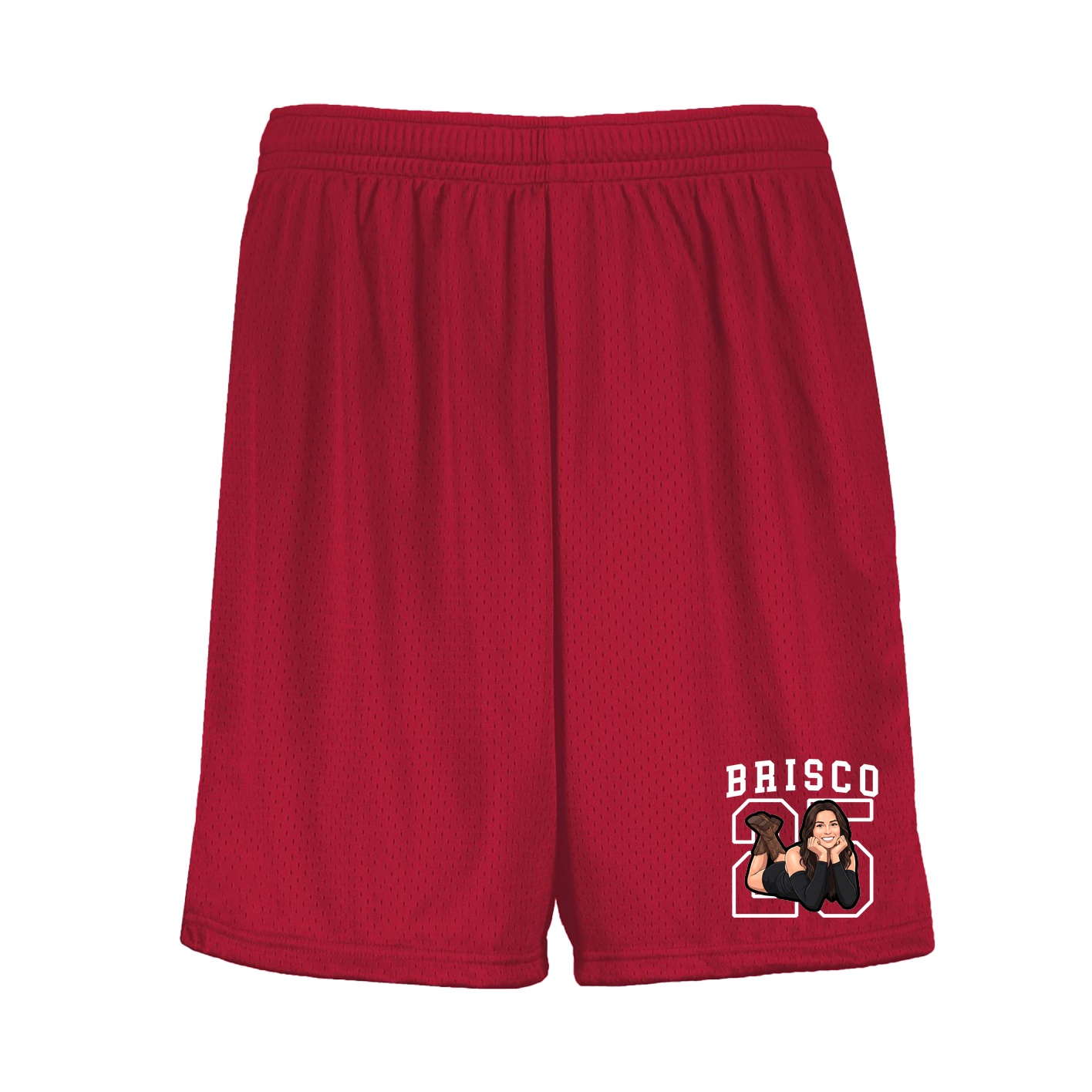 Shorts — Shirsey in Red