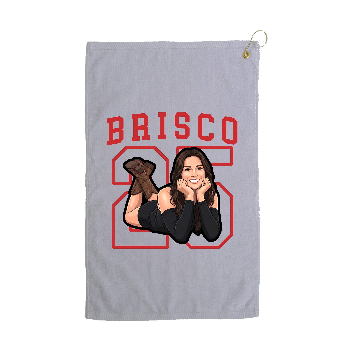 Golf Towel — Shirsey in Grey
