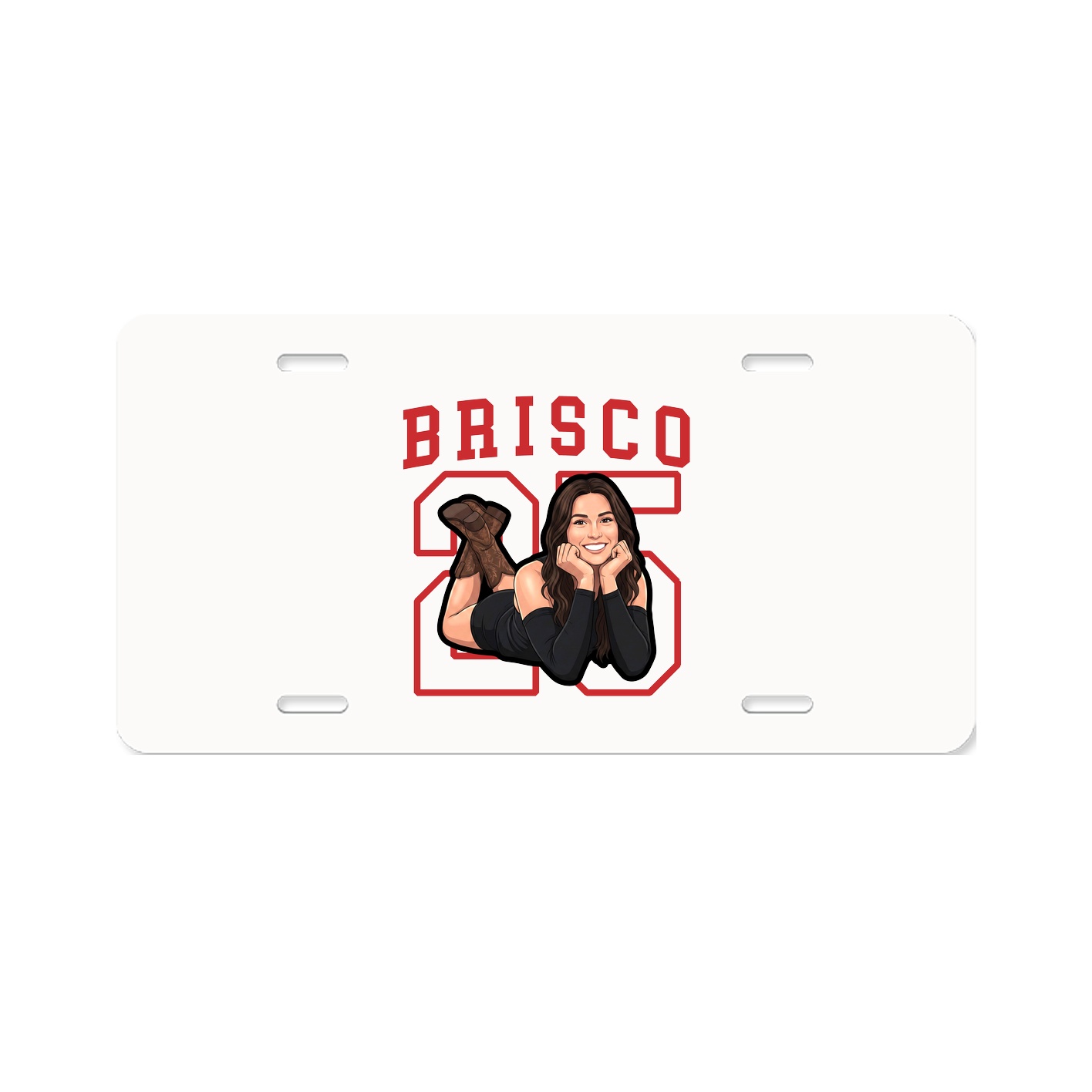 License Plate — Shirsey in Classic