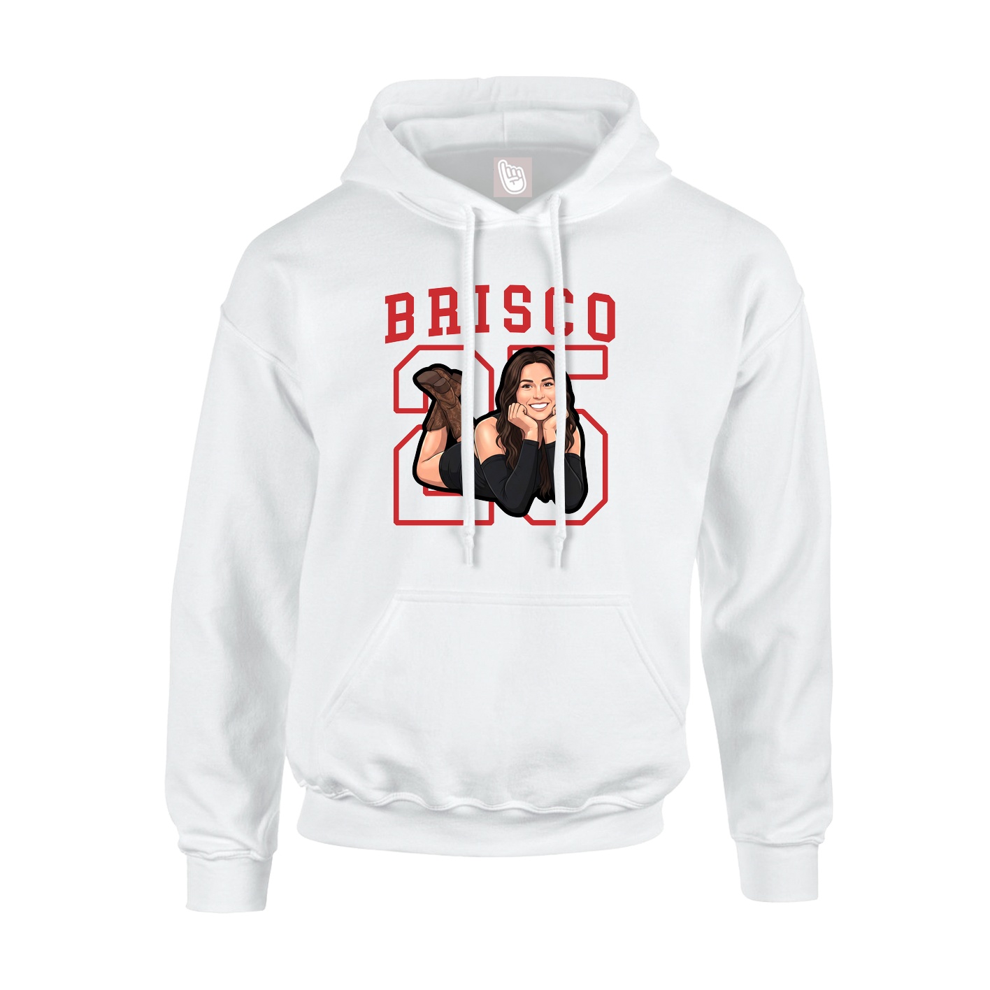 Youth Hoodie — Shirsey in White