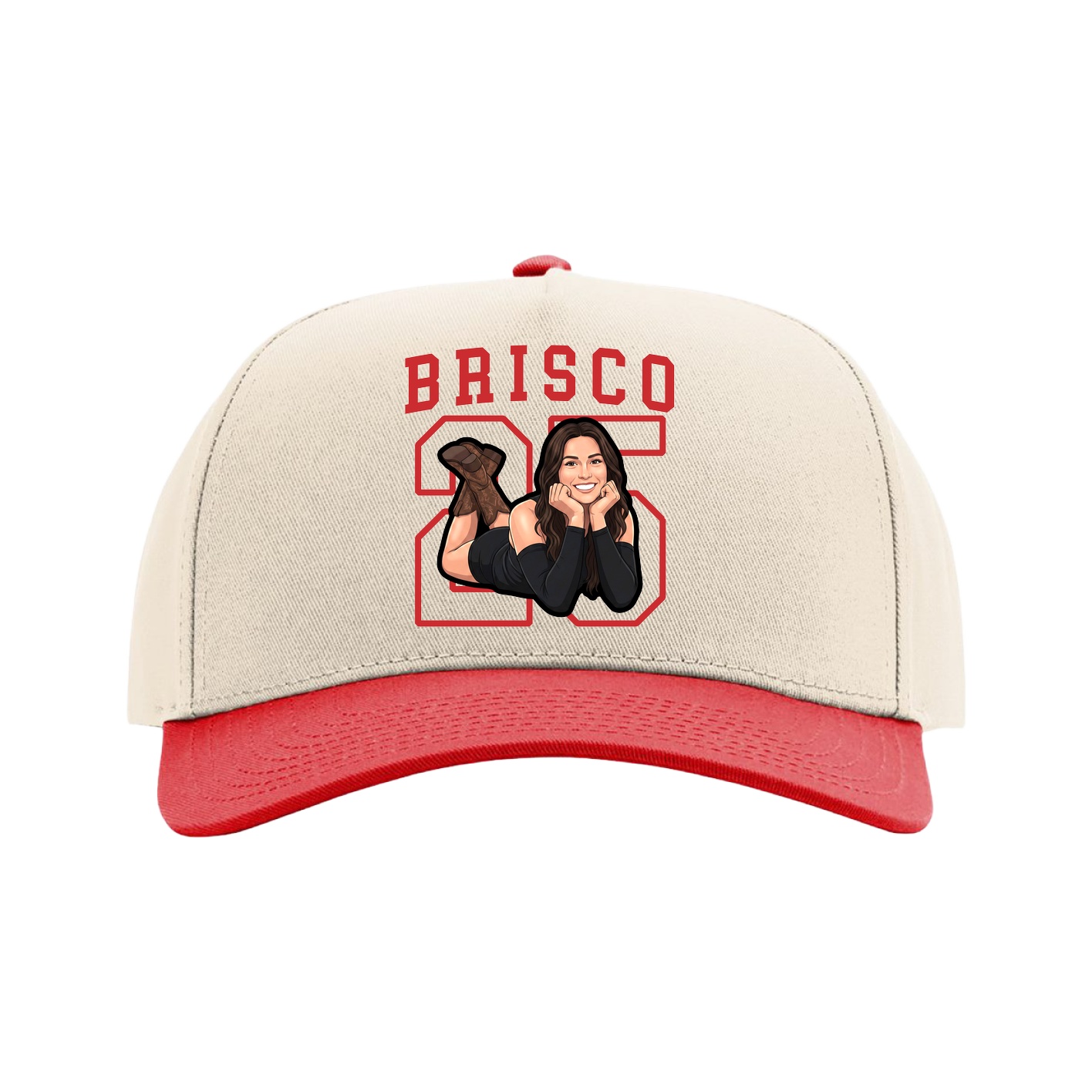 Full Fabric Five-Panel Champ Cap