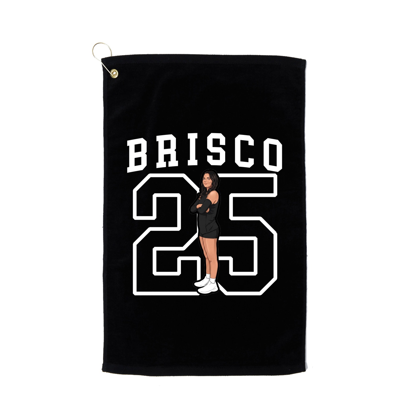 Golf Towel — Shirsey in Black